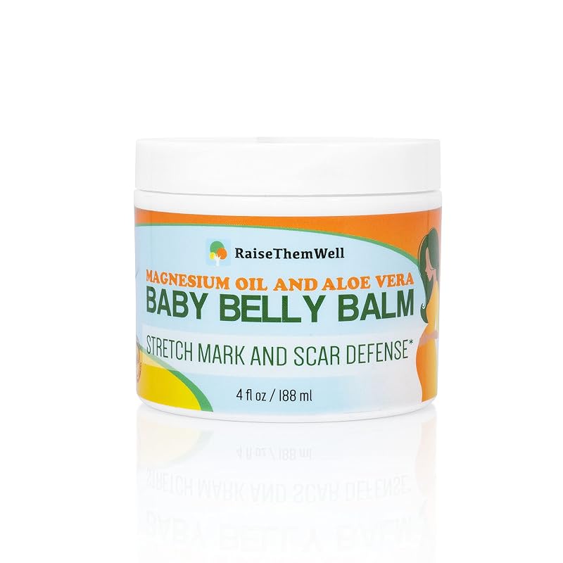 Bálsamo corporal Raise Them Well com óleo de magnésio, aloe vera, jojoba, coco, lavanda e cera de abelha – 120 mL