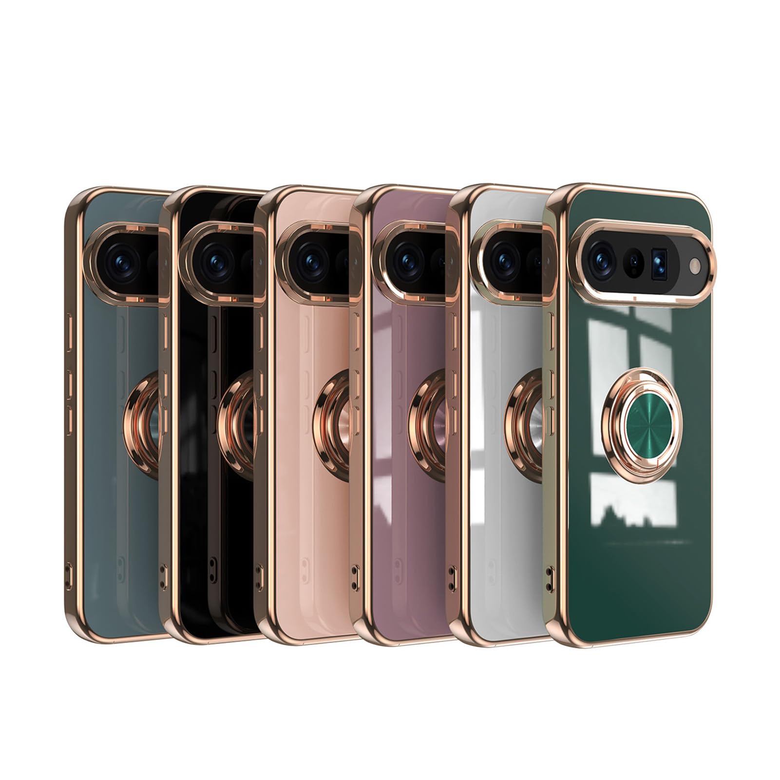 ILING Woan's Case For Google Pixel 8 Pro, Colored Silicone Cover - View #3