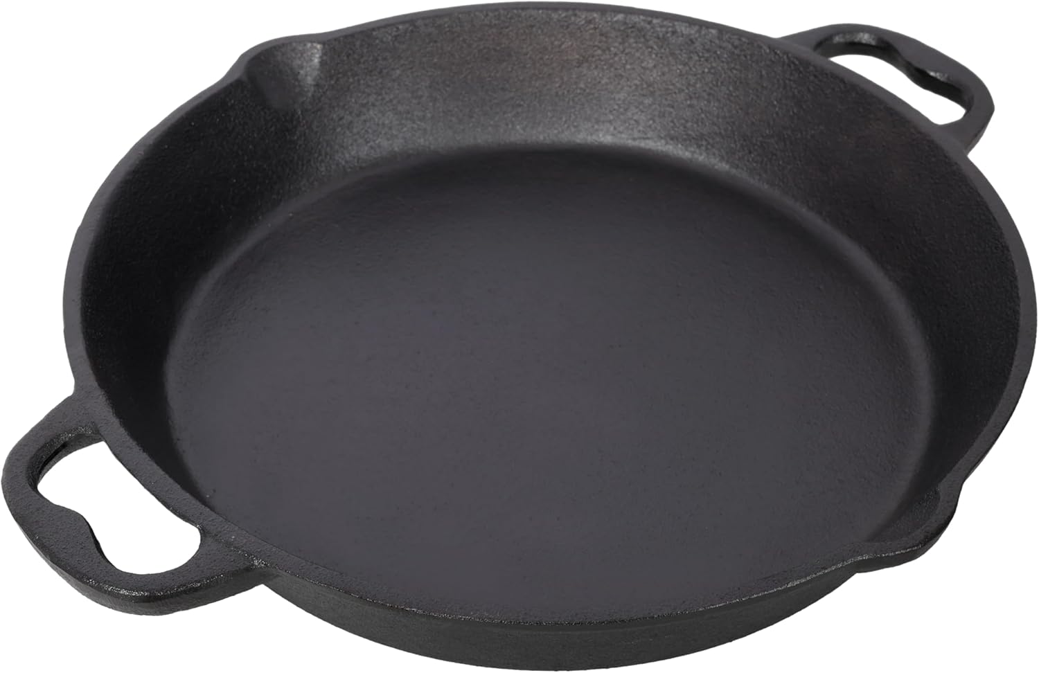 12 Inch Pre-Seasoned Cast Iron Skillet, Cast Iron Pan,Dual Assist Handles,Use for Grill, Stovetop, Induction, Oven Safe Cookwa