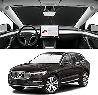 Vista 192 de Parasol de parabrisas de ajuste personalizado para Nissan Titan 2017-2024, bloquea los rayos UV y el calor, parasol de ventana delantera, fácil