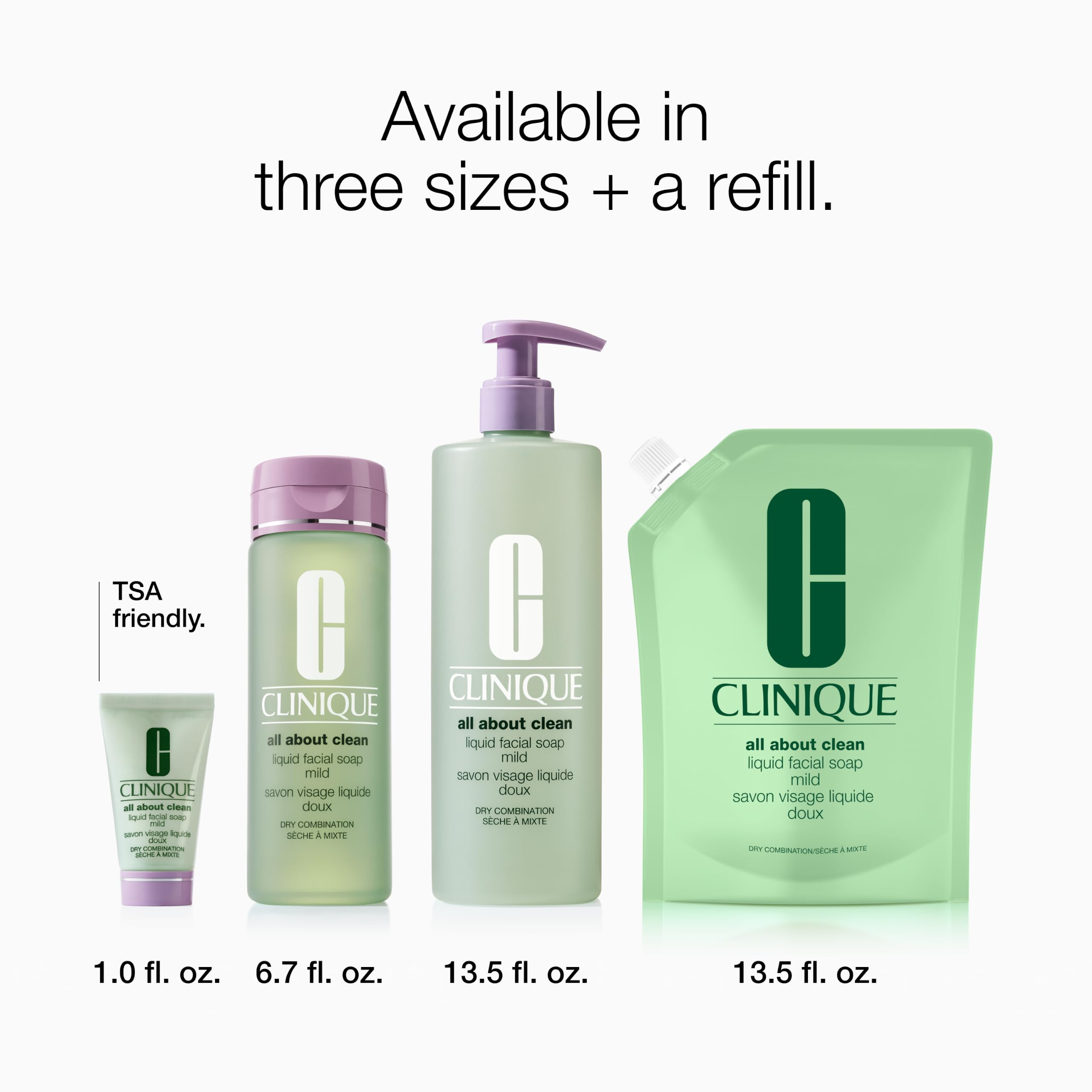Clinique All About Clean Liquid Facial Soap Mild Face Cleanser