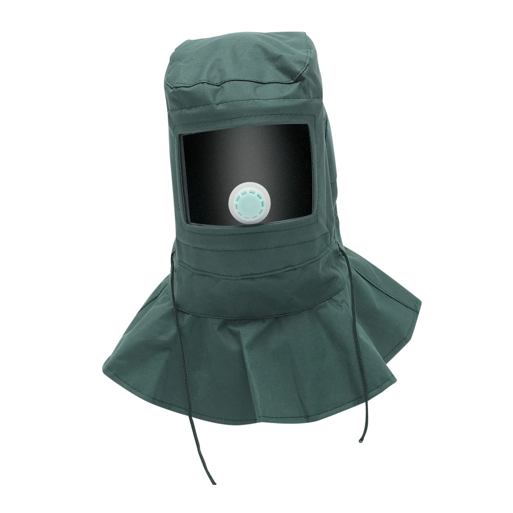 Capuchon de sablage anti-poussière avec protection nez et visage en tissu Oxford