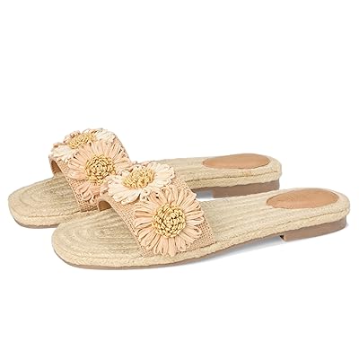 Seychelles Botanical Gardens Flowers Slide Sandal Women
