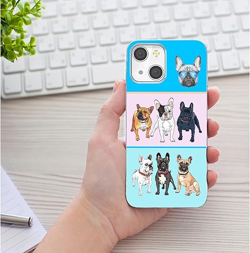 Miniatura 6 de AKORAVO - Funda para iPhone 14, iPhone 13 para mujeres, hombres y niñas, funda protectora completa a prueba de golpes, delgada, suave, TPU