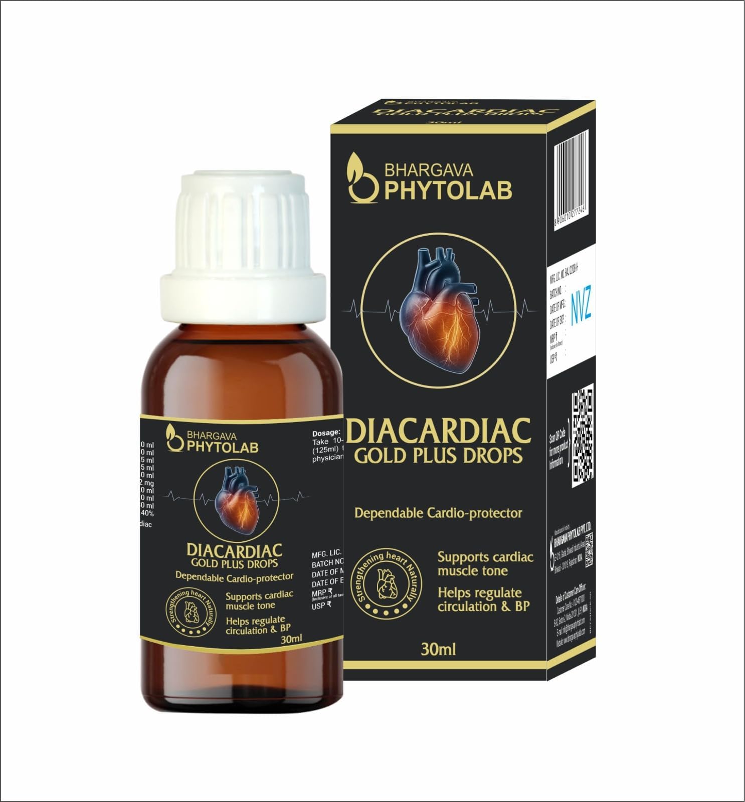 Phytolab Diacardiac Gold Plus drops 30ml Pack of 1