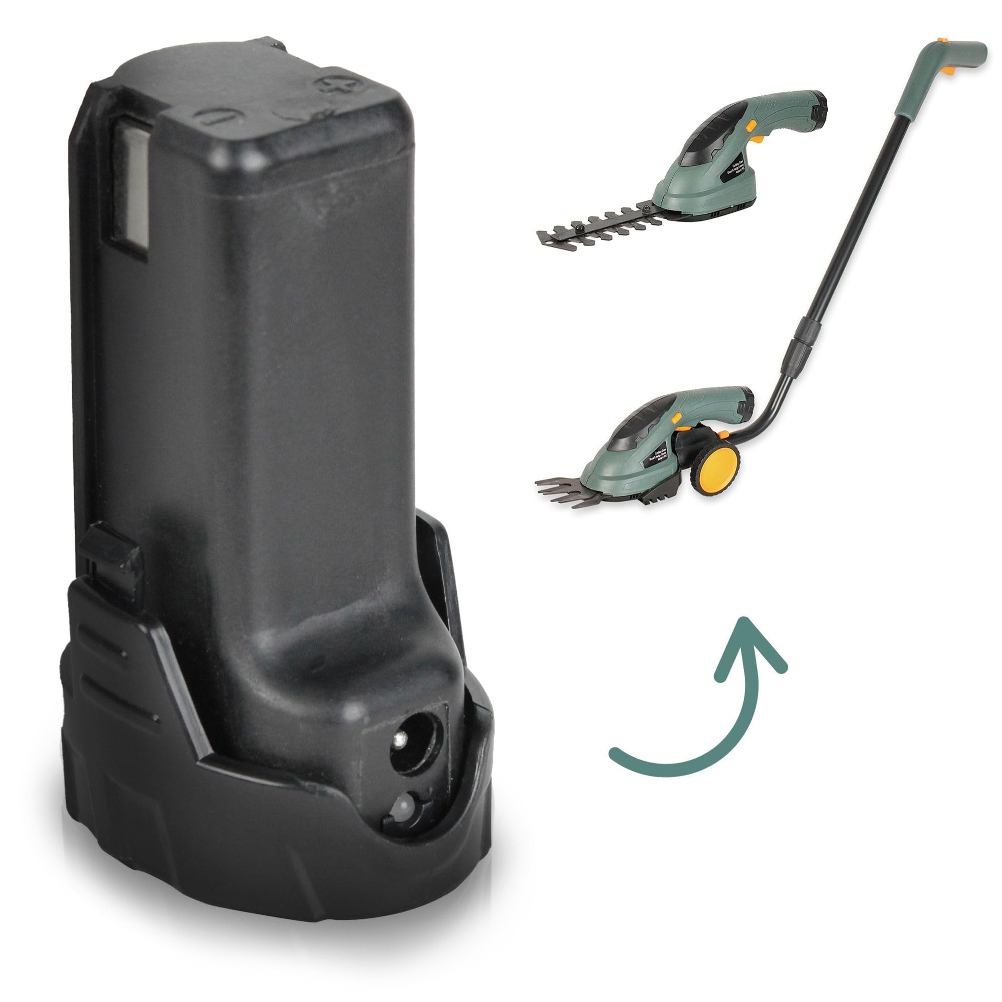 FISHTEC Akku für Rasenkantenstecher + Taille Haie - drahtlos
