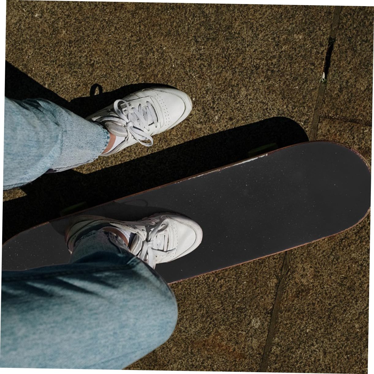 Milisten 5 pièces Bandes Antidérapantes Skateboard Ruban Adhésif Noir Antidérapant Résistant Compatible Planche Skate et Longboard Facile à Poser