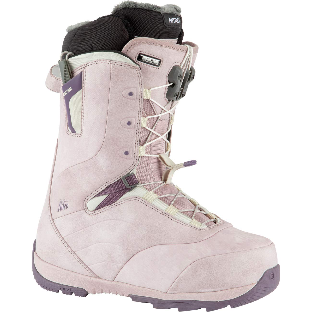 Nitro Snowboards Damen Crown TLS '21 All Mountain Freeride Freestyle Schnellschnürsystem Boot Snowboardboot