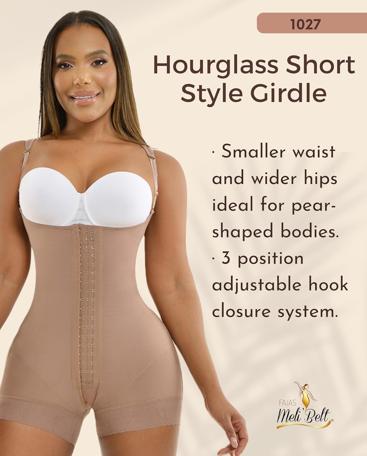 Melibelt 1027 Fajas Colombianas Reductoras Y Moldeadoras Shapewear for Women Tummy Control Faja Reloj de Arena - Image 3