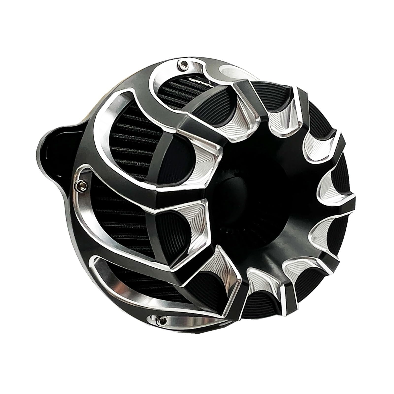 Filtr Powietrza Pasuje do motocykla Harley Touring Electra Road Glide Softail Fatboy Dyna Sportster. Wycinany CNC środek czyszczenia filtra wlotowego powietrza(B)