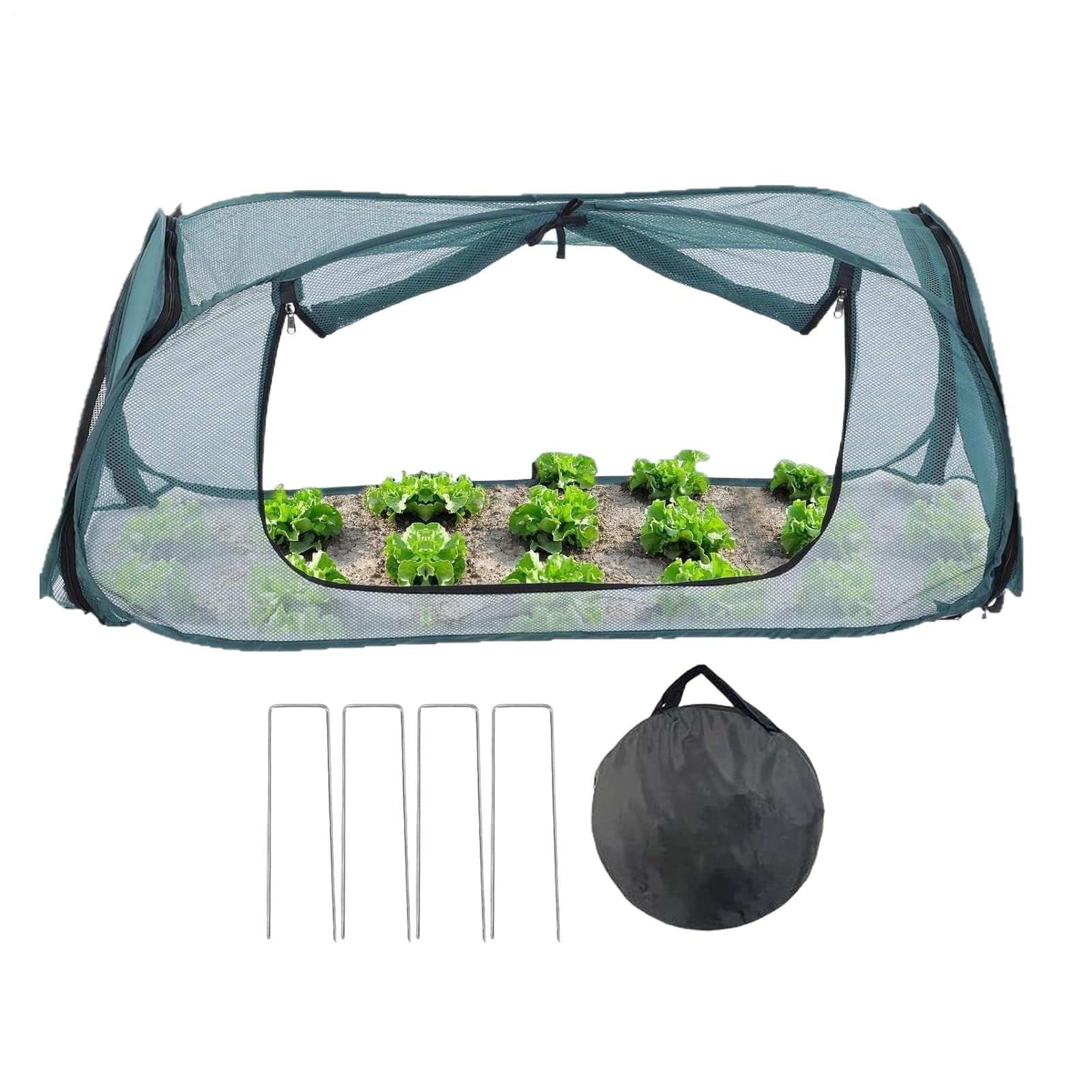Couvre De Protection pour Jardin Surélevé Barrière en Filet Maillé