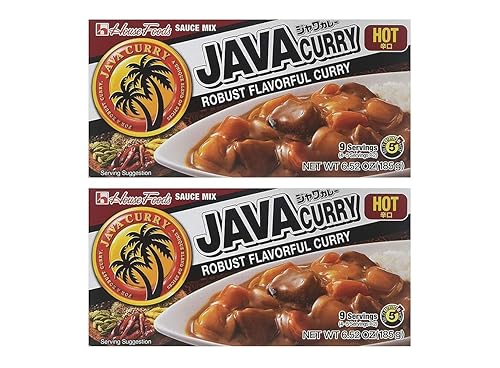 Miniatura 1 de House Foods Java Curry Hot 6.52oz, paquete de 2