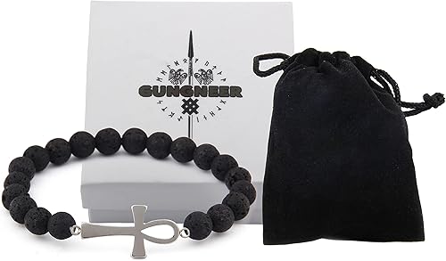 Miniatura 5 de Colgante de escarabajo de acero inoxidable con diseño de ojo de Horus, collar de protección de la salud, amuleto de talismán