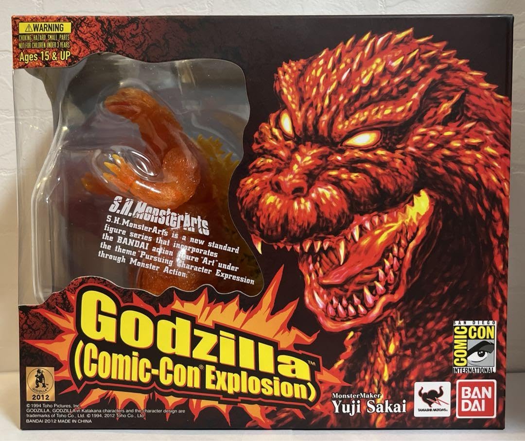 Amazon.co.jp: ごジラ コミコン限定カラーVer. S.H.MonsterArts : おもちゃ