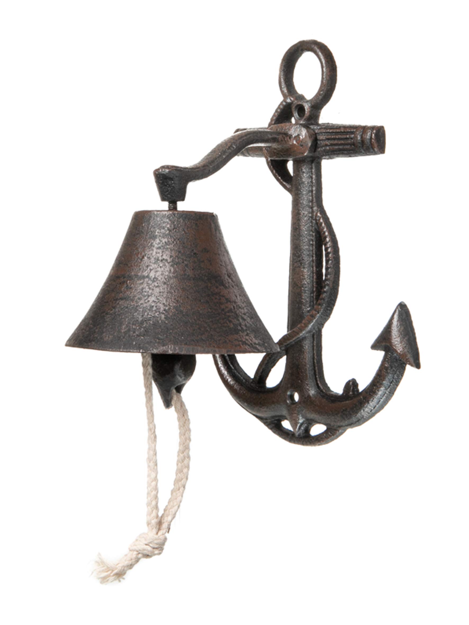 Metall-Stern-Glocken-Schnur – Indischer Wandbehang, 72 Cm, Mit Perlen