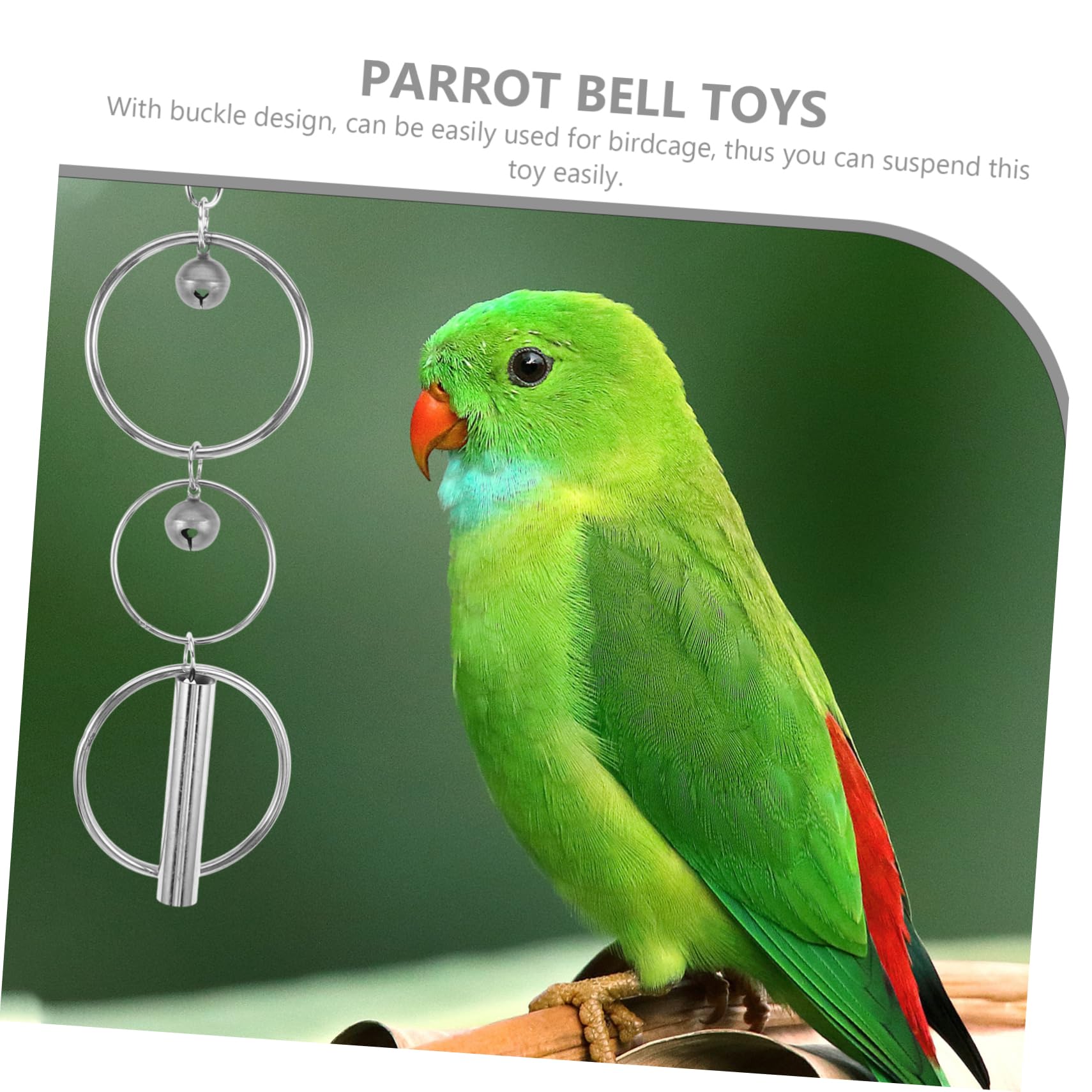 Yardwe 5stücke Parakeeten Spielzeug Mit Hängendes Vogelspielzeug Für Papageien Und Wellensittiche Und Langlebig Für Käfige Kauspielzeug