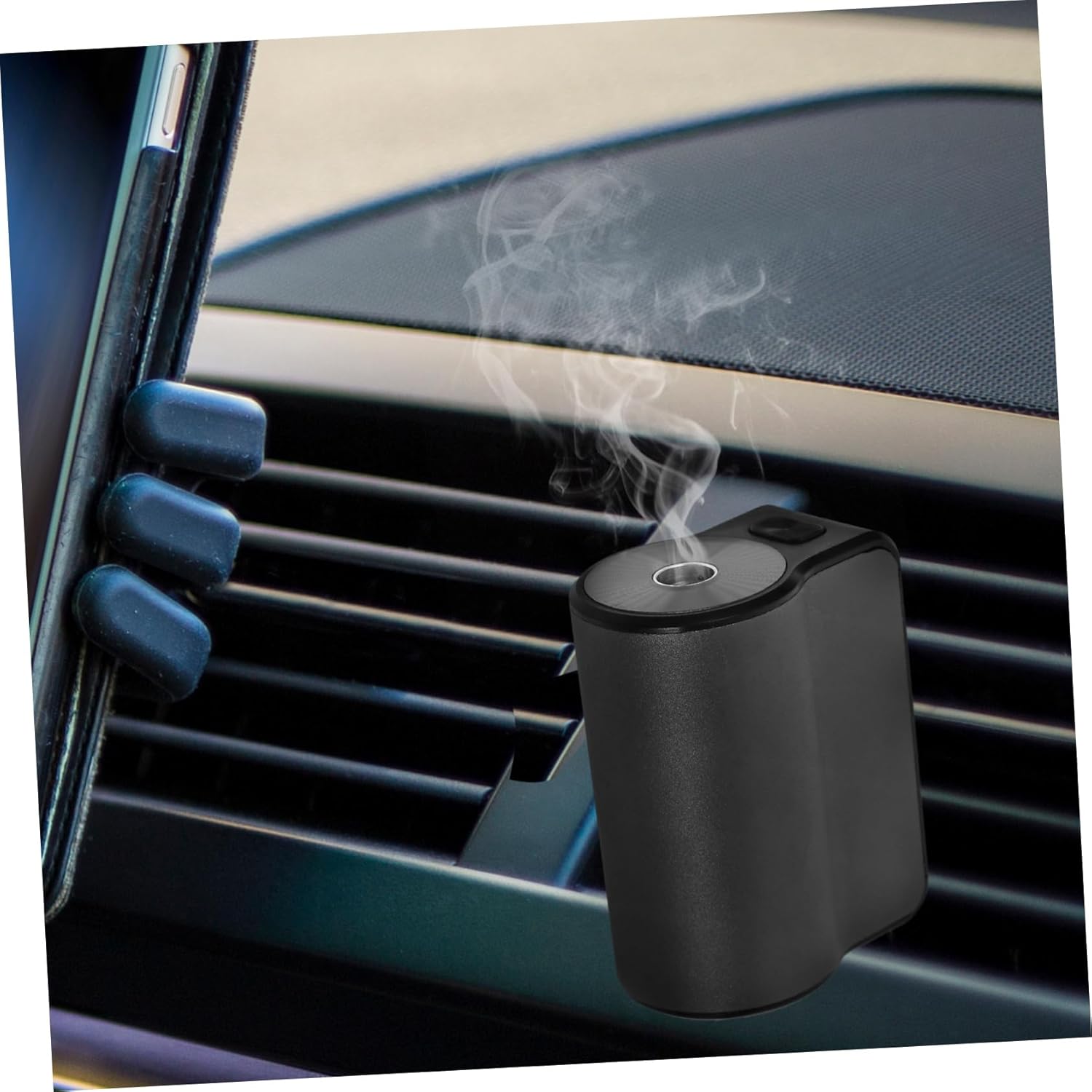 Mobestech Car Air Freshener Diffuser Smart Portable Essential Oils Diffuser for Car Aromatherapy Air Freshener Sleek Design for Comfortable Driving Environment