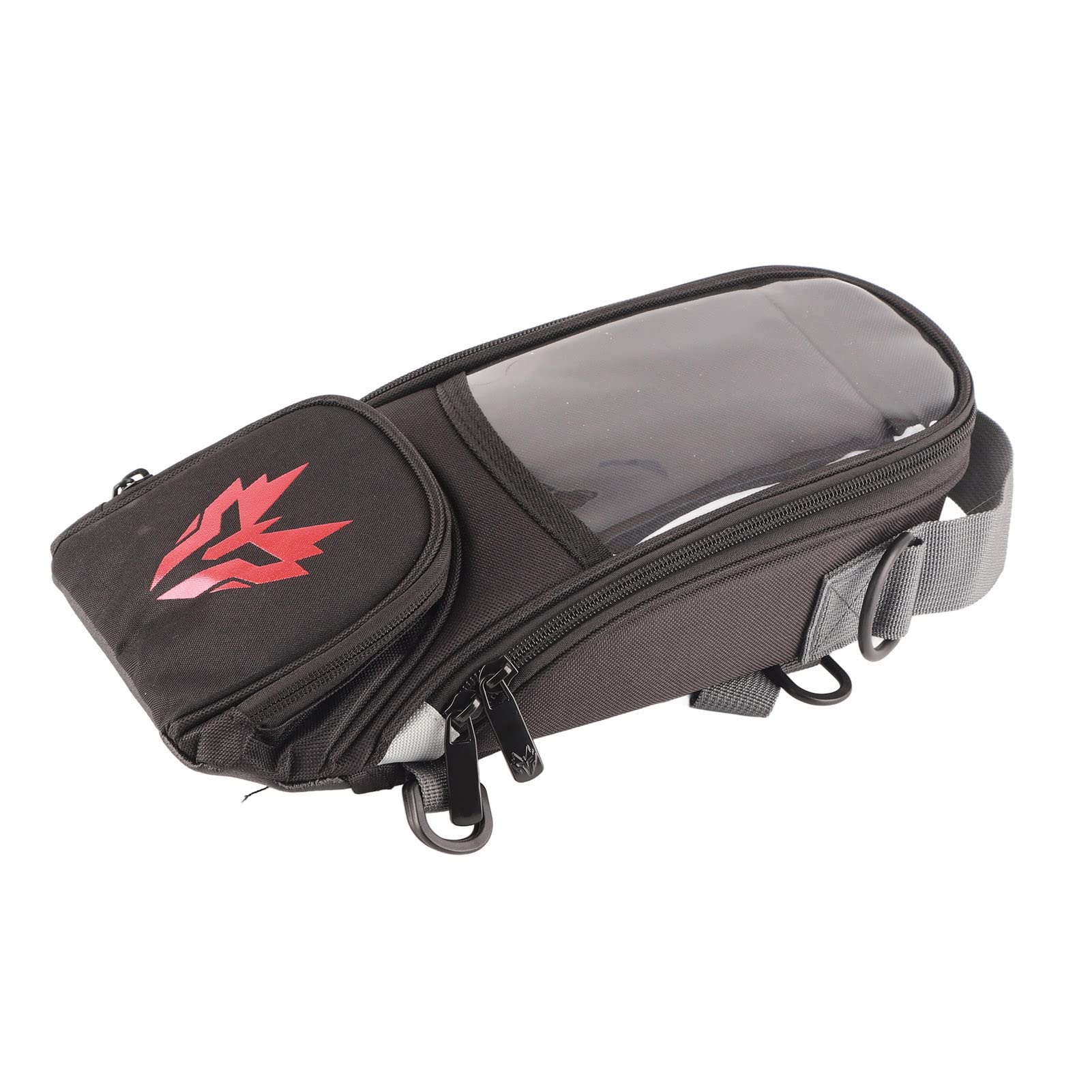 Borsa Serbatoio Magnetica per Moto con Grande capacità (Rosso)