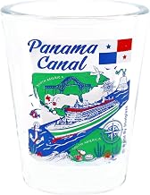 Panama Canal Shot Glass