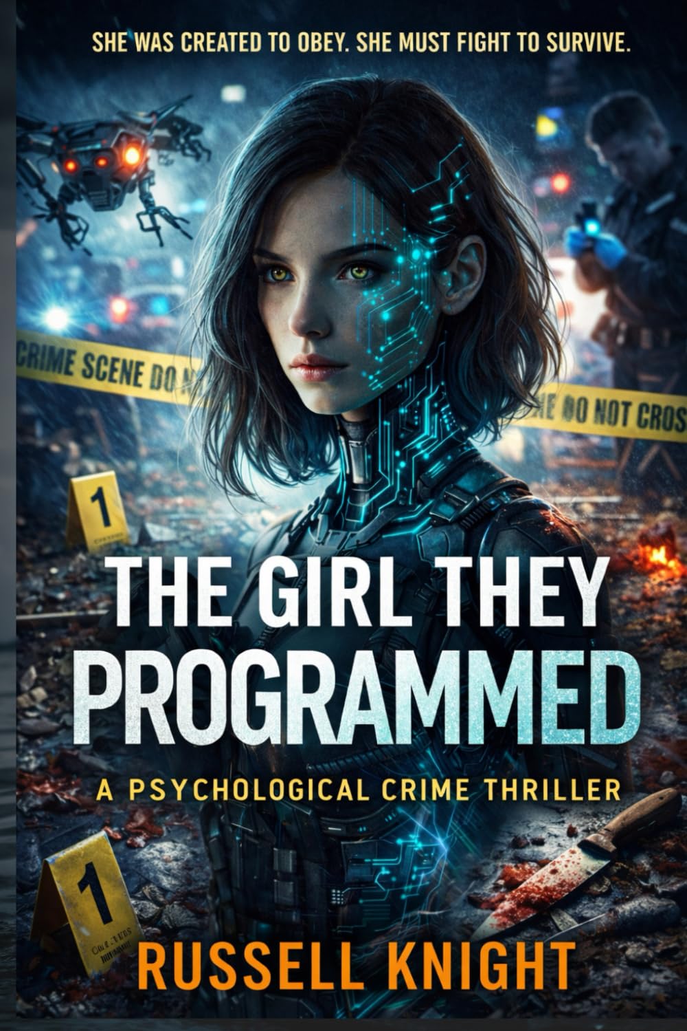 The Girl They Programmed: A Psychological Crime Thriller (The Blood Debt Files)