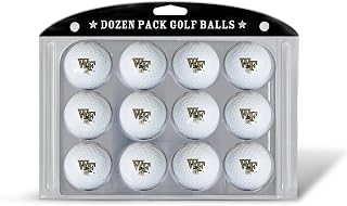 Team Golf NCAA Dozen Regulation Size Golf Balls, 12 Pack, Full Color Durable Team Imprint