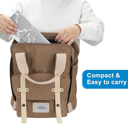 Miniatura 5 de Accmor Cambiador de pañales portátil, plegable e impermeable cambiador de bebé para bolsa de pañales, compacto, ligero, cambiador de bebé para viajes