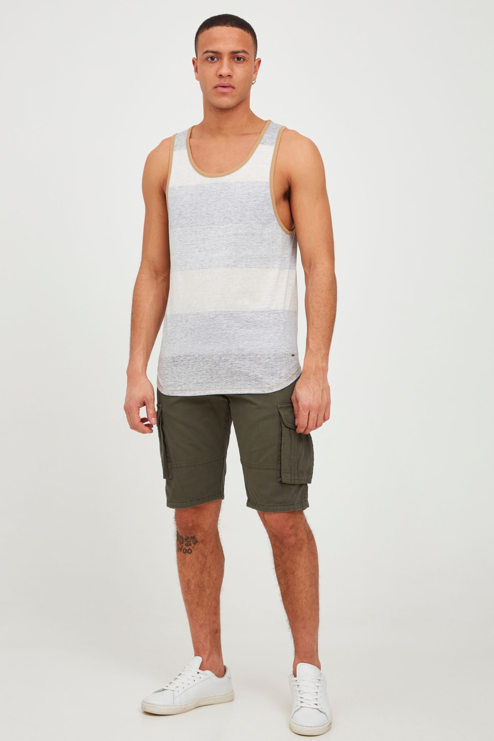 Indicode IDCosta Herren Cargo Shorts Bermuda Kurze Hose