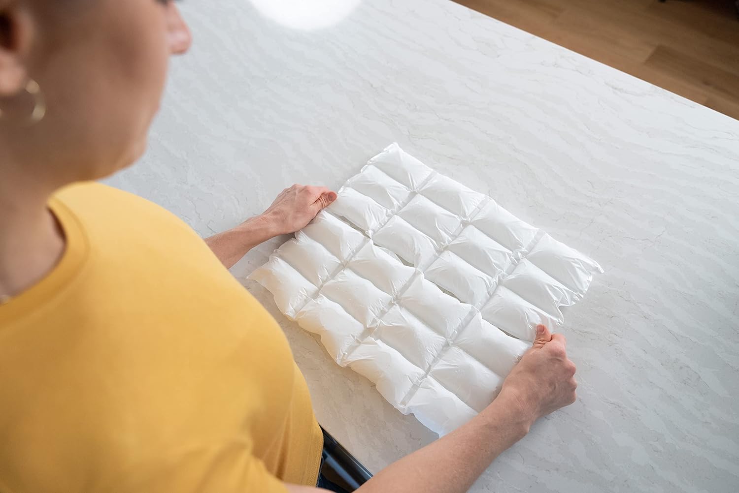 Nice Packs Reusable Dry Ice Packs for Coolers, Lunch Boxes, Frozen Food Shipping - Flexible and Long Lasting (15 Extra Large Sheets) - Image 9