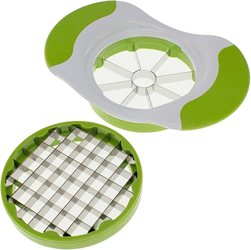 Miniatura 2 de freshware 2-en-1cortador de frutas y hortalizas, kt-431