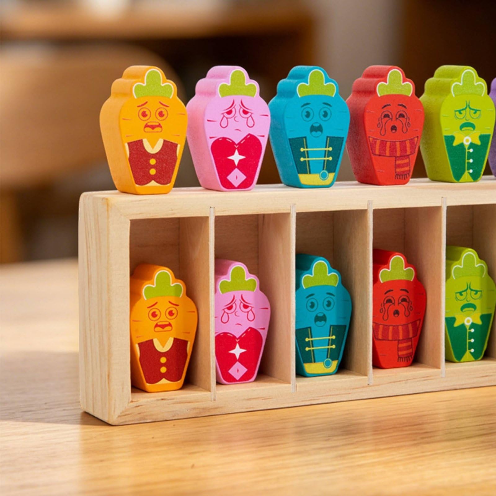 Memory Spiel Kinder Holz Lernspiel Farbpuzzle Formpuzzle Konzentrationsspiel aus Holz Fördert Aufmerksamkeitsspanne Problemlösen für Kindergarten Vorschule, Raketen- Und Tiermuster