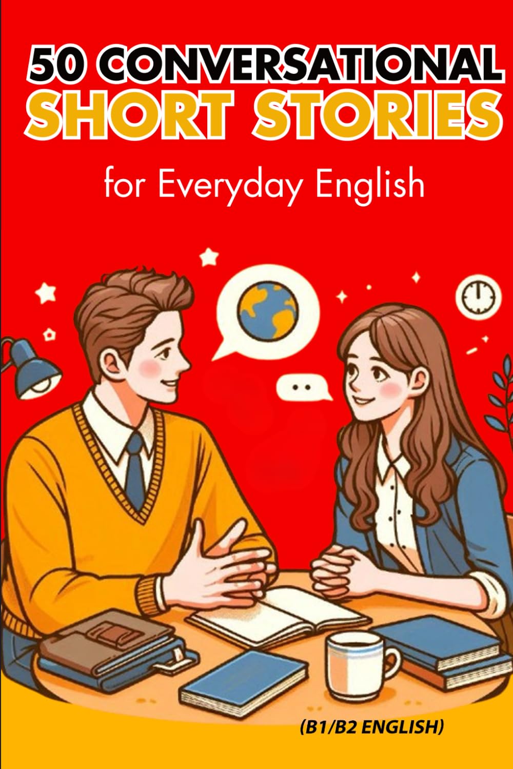 50 Conversational Short Stories for Everyday English (B1/B2 English): Master Everyday English: 50 Engaging Conversational Short Stories for B1/B2 ... Fluency (Learn English with 50 Short Stories)