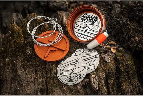 Miniatura 6 de Exotac ReelKIT - Insertos apilables para herramientas de supervivencia transforma tu carrete de bolsillo xREEL en un kit de adquisición de alimentos