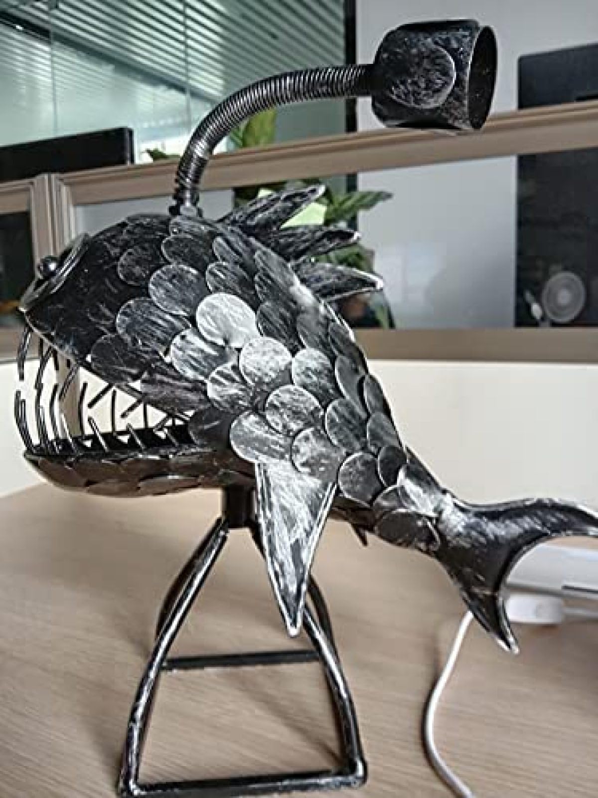 Amazon.co.jp: ピラニアクリエイティブフィッシングランプ、レトロ