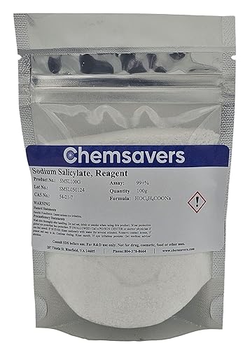 Salicilato de sodio, reactivo, 99+%, 3.53 oz
