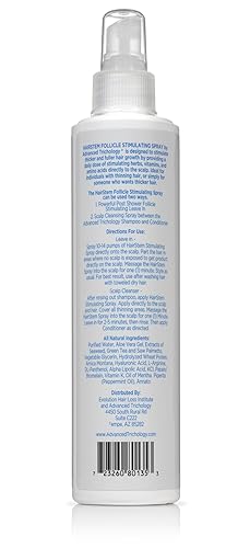 Miniatura 2 de Advanced Trichology HairStem - Spray estimulante de folículo - Estimulador del crecimiento del cabello de fuerza clínica - Biotina, Saw Palmetto,