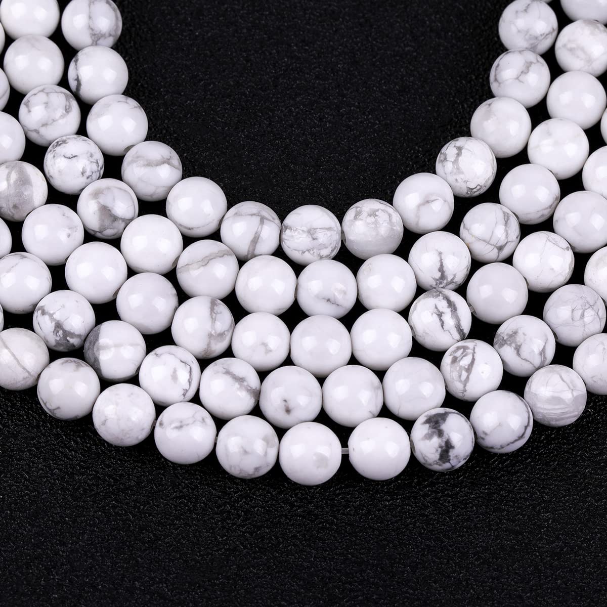 Howlite Sciolta: Acquista Howlite Naturale, Cabochon, Perline E Pietre Levigate - Foto 4