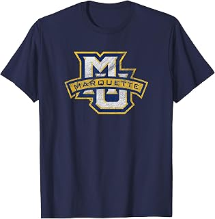 Marquette University Golden Eagles Distressed Primary T-Shirt