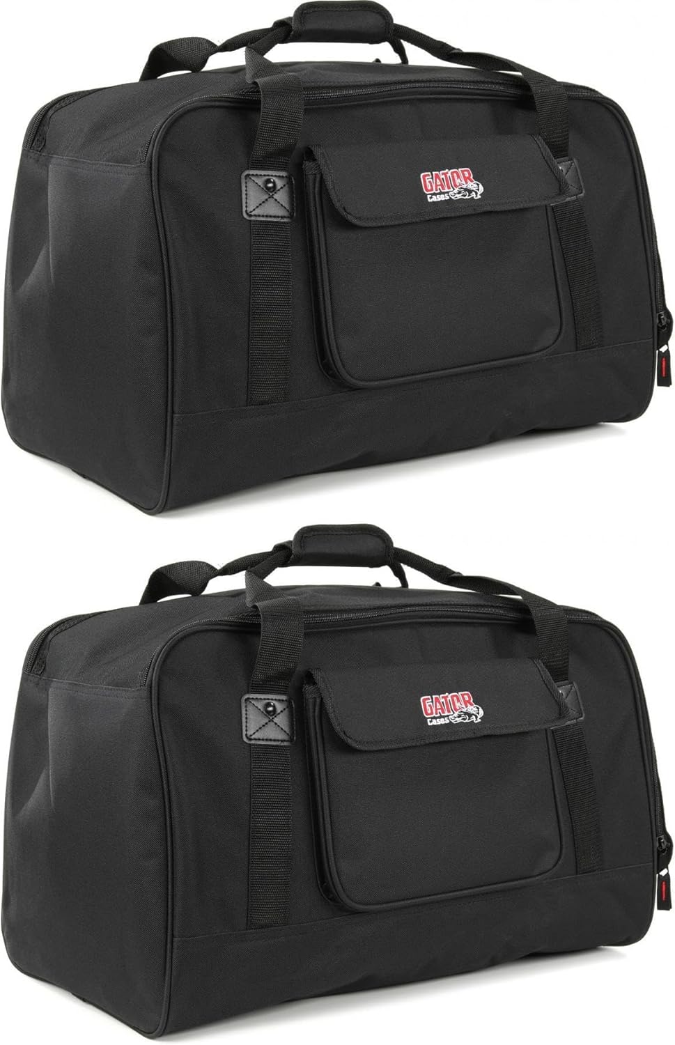 Gator GPA-TOTE10 Heavy-Duty 10-Inch Speaker Tote Bags (2-Pack) - Durable, Padded, Waterproof Storage for DJ, Pro Audio, and PA Systems Accessories