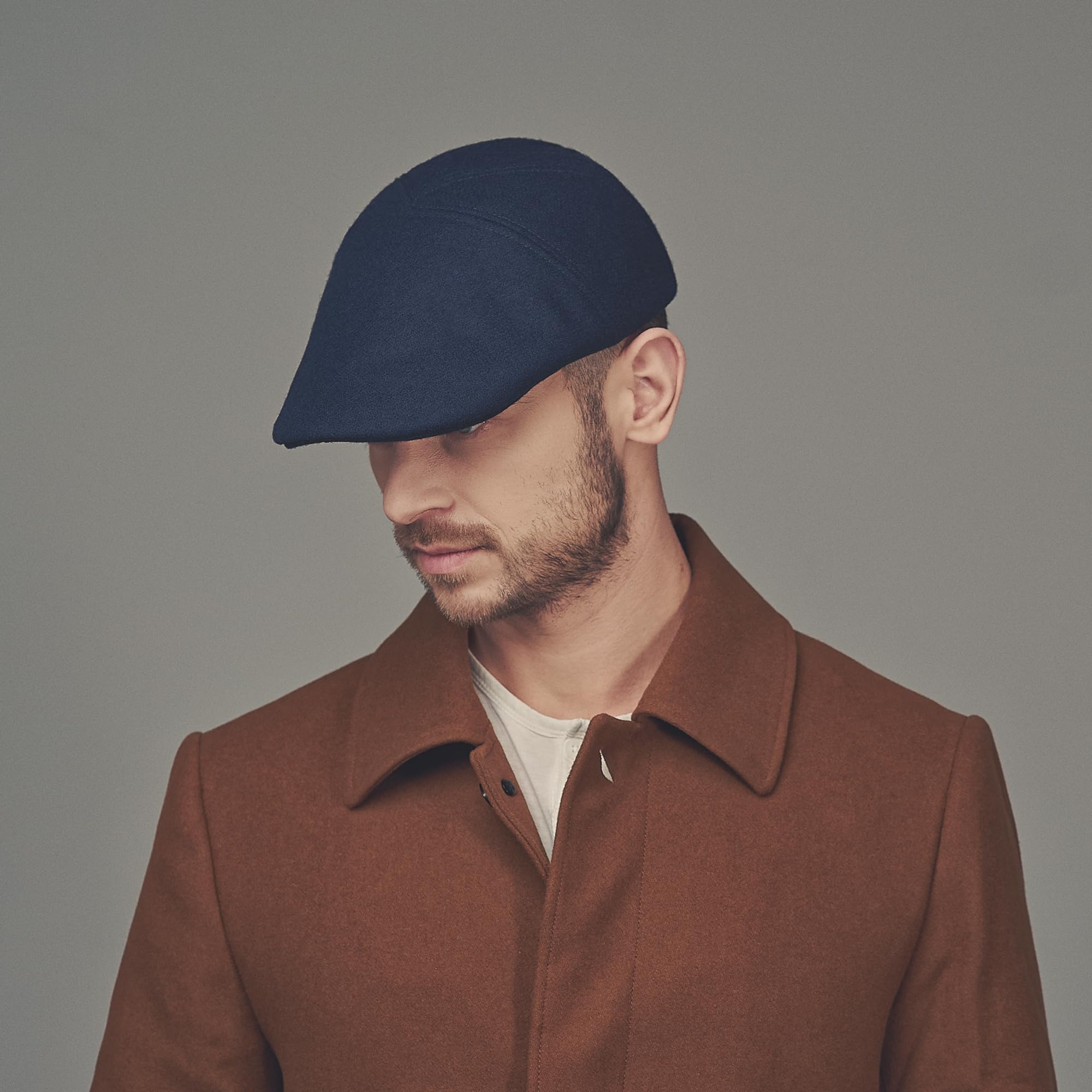 Sterkowski model Ivy Five | Czapka z Wełny dla Mężczyzn | Elegancki Wygodny Kaszkiet