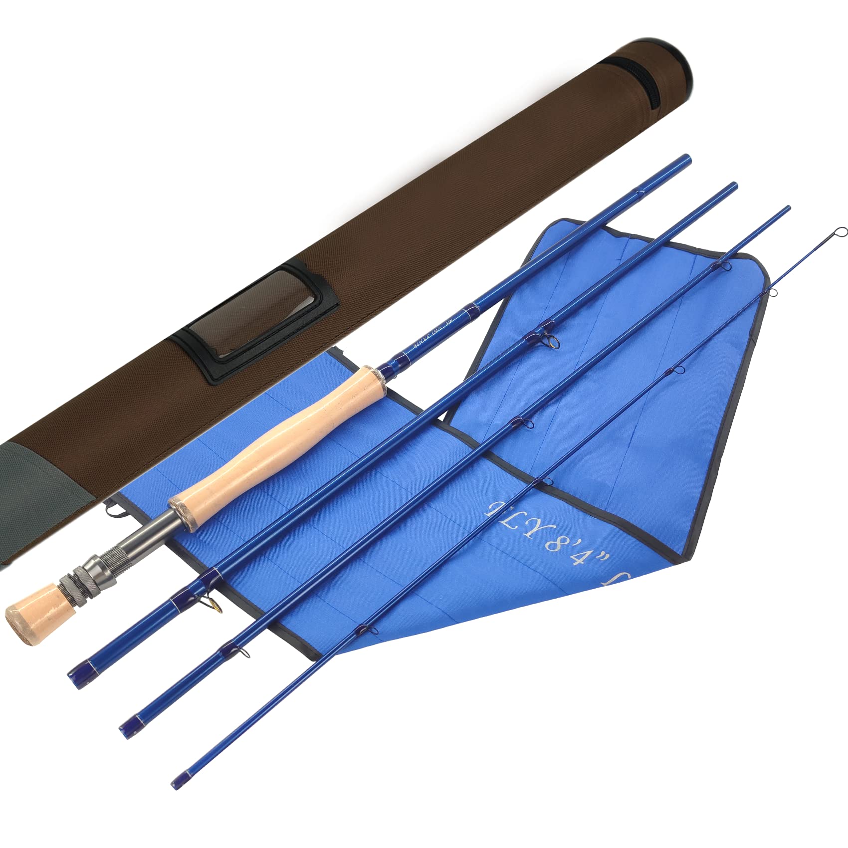 Coatac Cresent Fly Rod 6‘2\" #3/4 グラスロッド Coatac Cresent Fly Rod 6'2