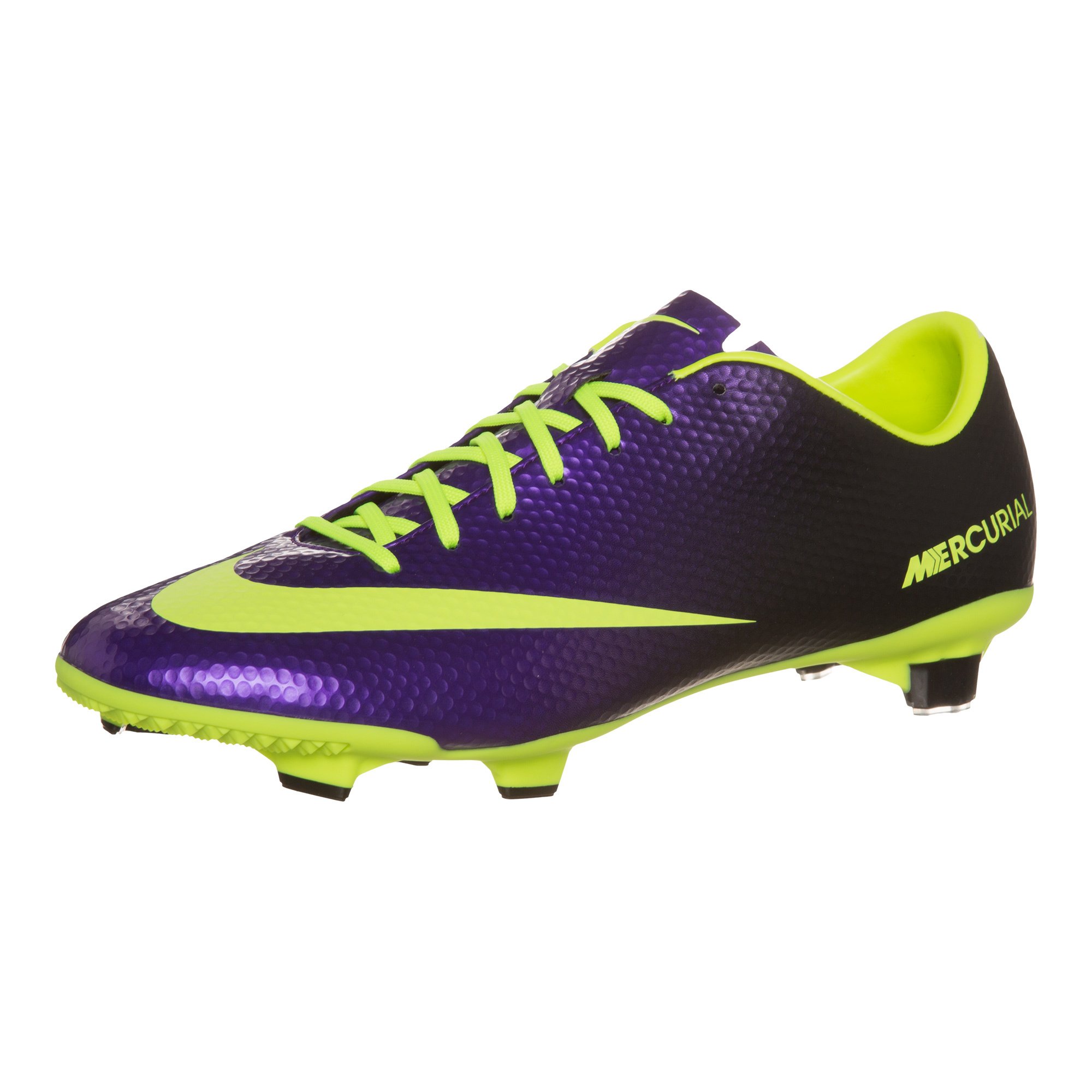 Nike Mercurial Veloce Fg Soccer Cleats Electro Purple Black Volt - Main Image