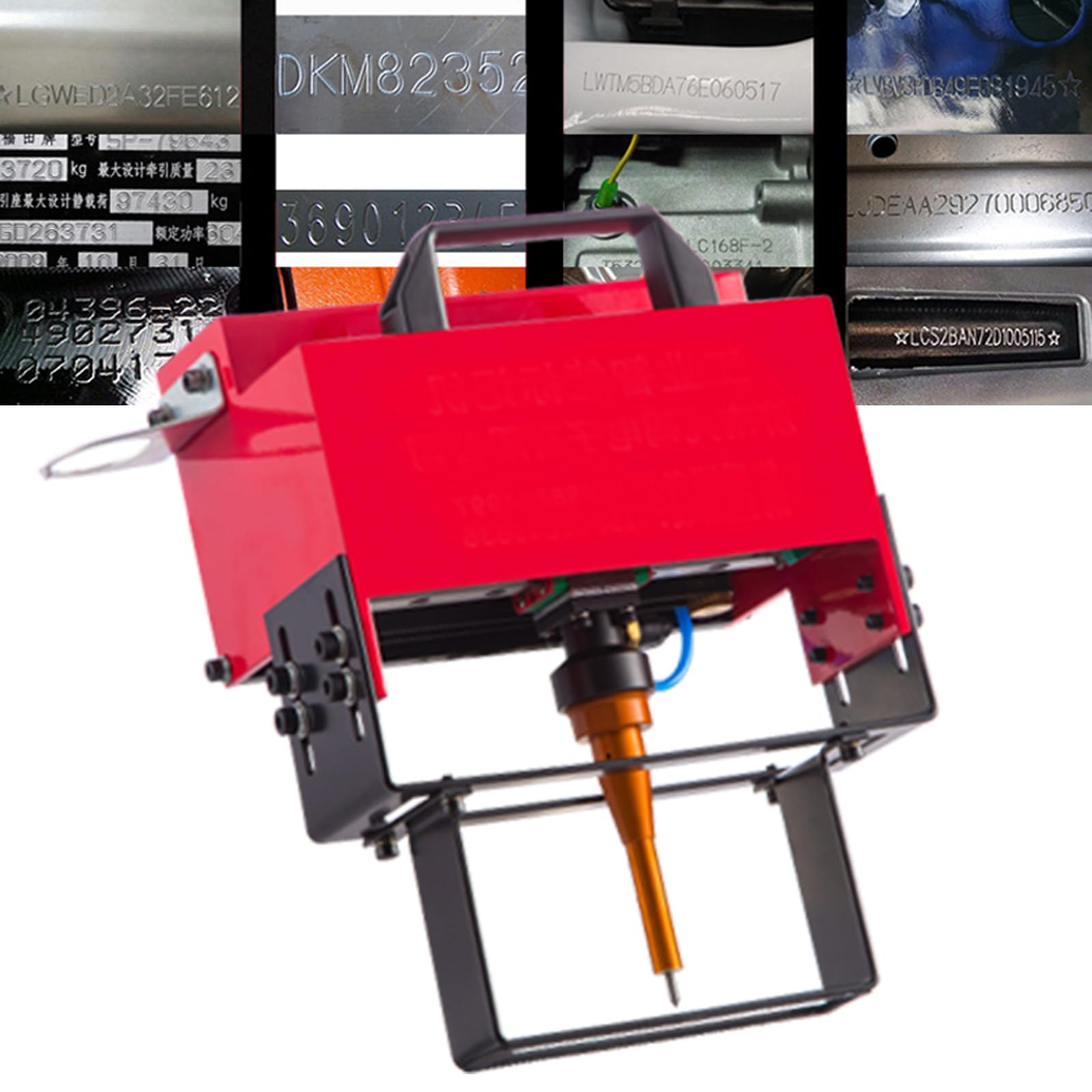 おまとめです 空気圧ドットピーンマーキングマシンポータブルピーン印刷機金属