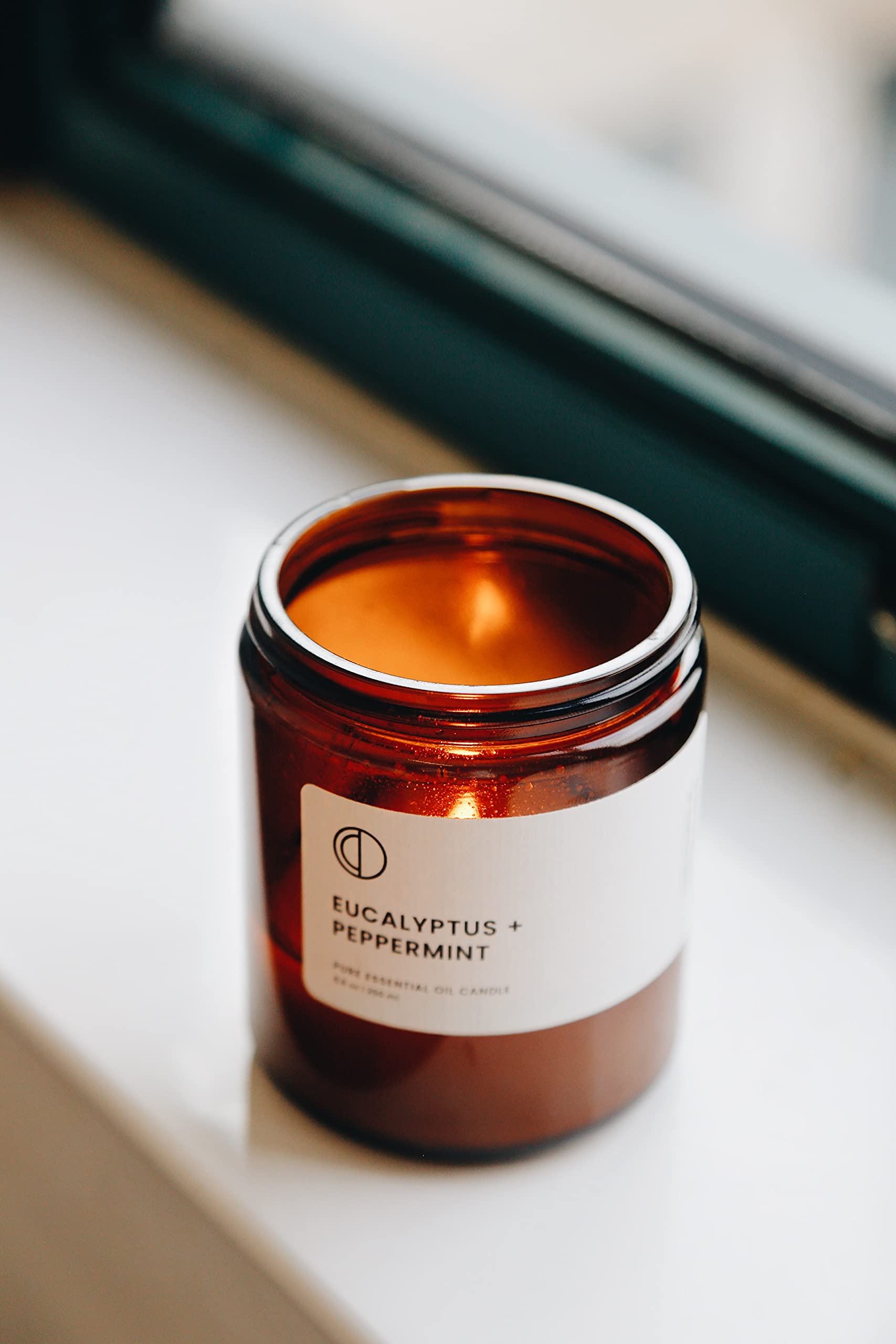 OCTO Eucalyptus + Menthe poivrée | Bougie Parfumée naturelle à la cire de soja et huiles essentielles 250ml