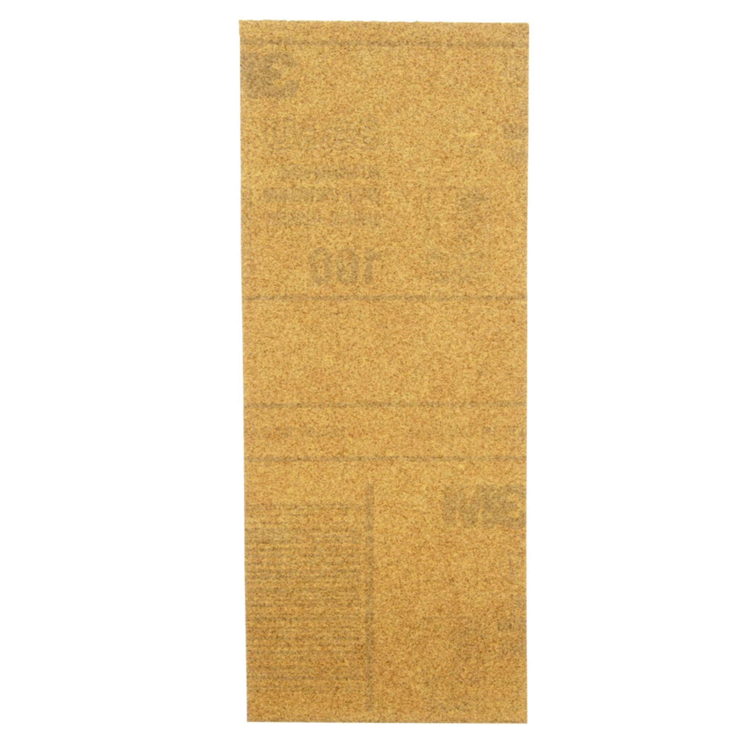 3M Carta vetrata, grana 60, 6 fogli, 3-2/3 "x 9", vernice sabbia, legno e metallo, ideale per levigatura generale, carta abrasiva grossolana all'ossido di alluminio (9017NA-CC)