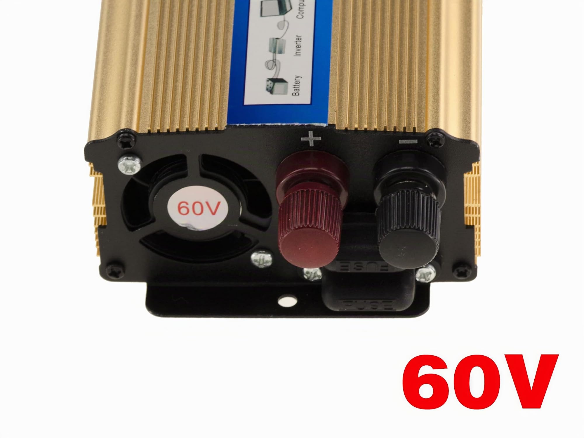 KALEA-INFORMATIQUE Convertisseur 60V vers 220V 500W continus 1000W crête