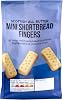 3 x 125g Mini Bags of Traditional Scottish All Butter Mini Shortbread Fingers, Small Shortbread Biscuits, Vegetarian, 375g