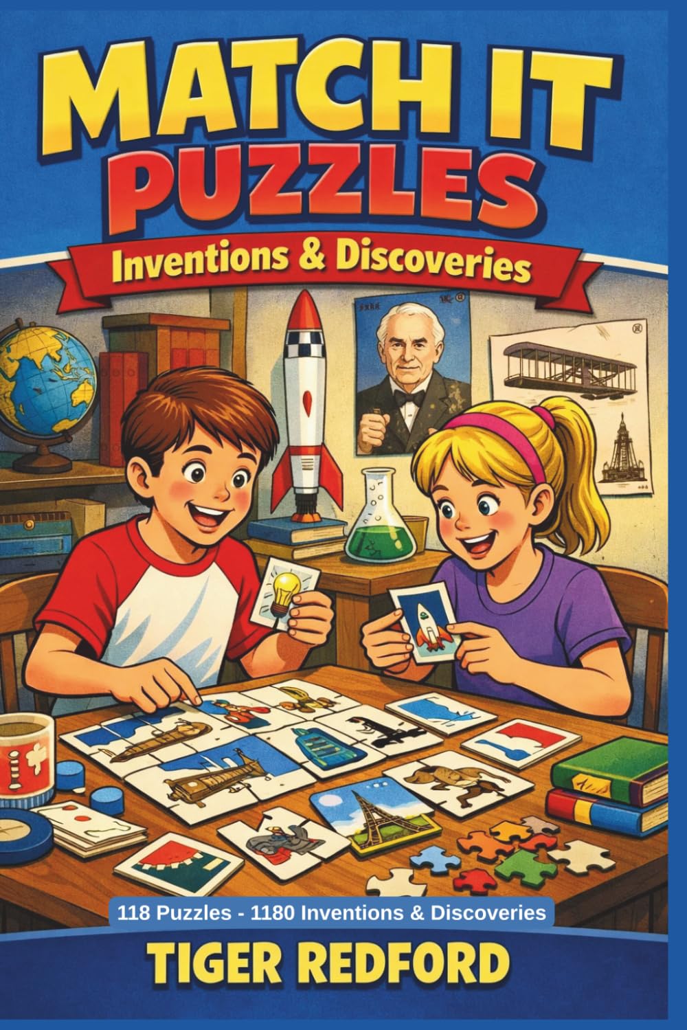 Match It Puzzles - Inventions & Discoveries: 118 Puzzles - 1180 Inventions & Discoveries (science puzzles)