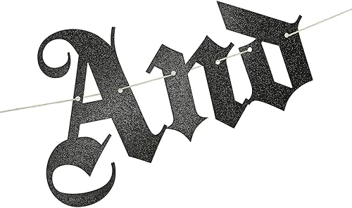 Miniatura 5 de Cartel gótico de letras tan largas y buenas noches, suministros de decoración de fiesta de cumpleaños funerario para hombres y mujeres, despedidas