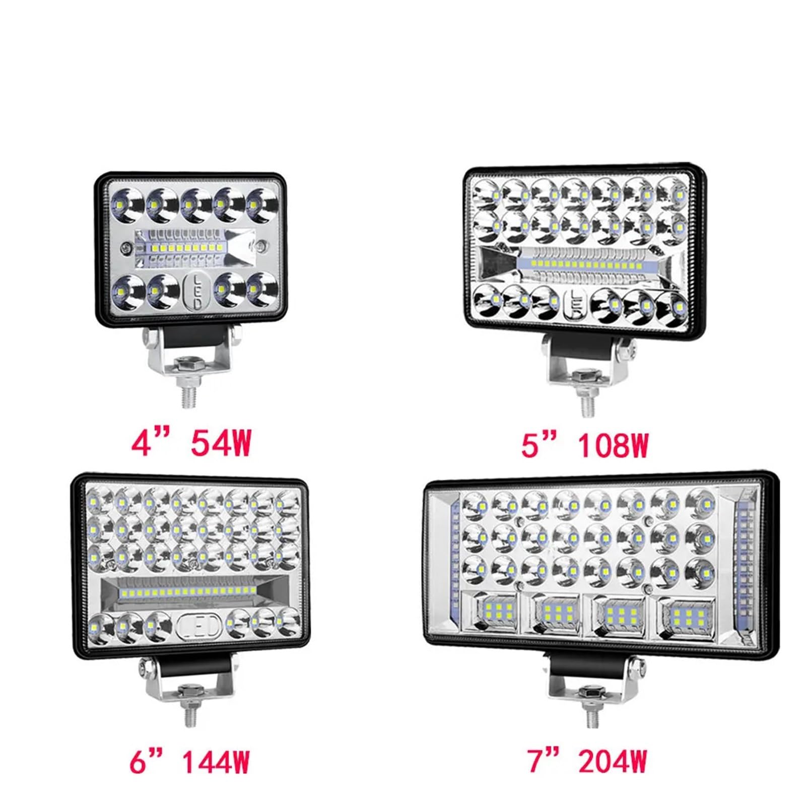 4'' 5'' 6'' 7-calowe światło LED Światła drogowe