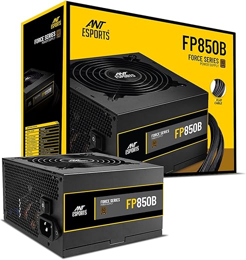 Ant Esports FP850B 850 Watt 80 Plus Bronze Certified Non-Modular Power Supply/PSU for PC